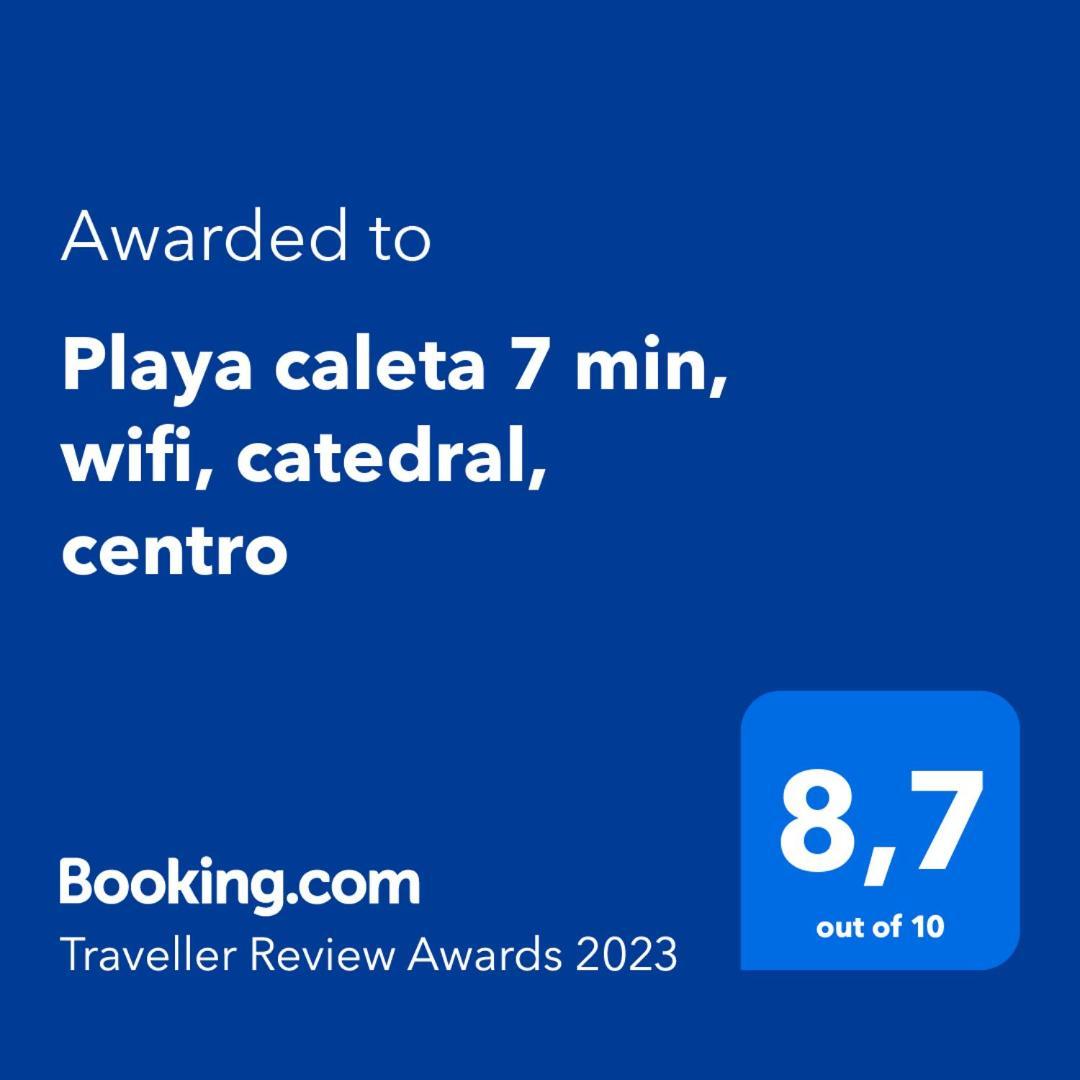 Playa Caleta 7 Min, Wifi, Catedral, Centro Appartement Cádiz Buitenkant foto